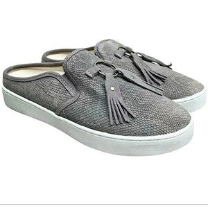 Spenco Bindi Fossil Embossed Leather
Slides Women's Size 7 1/2 B